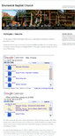 Mobile Screenshot of brunswickbaptistchurch.org.au